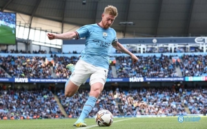 Ông cảnh lớn! De Bruyne đã ghi 20 bàn trong 20 trận đấu loại trực tiếp Champions League gần nhất