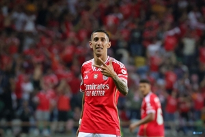 Di Maria ghi bàn giúp Benfica giành chiến thắng. Anh có 14 bàn và 8 kiến ​​tạo sau 34 trận mùa này.