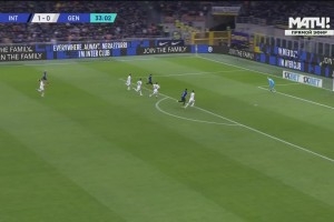 Serie A -15 điểm dẫn đầu! Inter Milan 2-1 Genoa, thắng thứ 12 liên tiếp trên mọi đấu trường, Sanchez Aslani ghi bàn