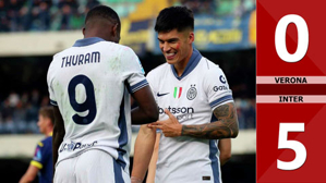 VIDEO bàn thắng Verona vs Inter: 0-5 (Vòng 13 Serie A 2024/25)